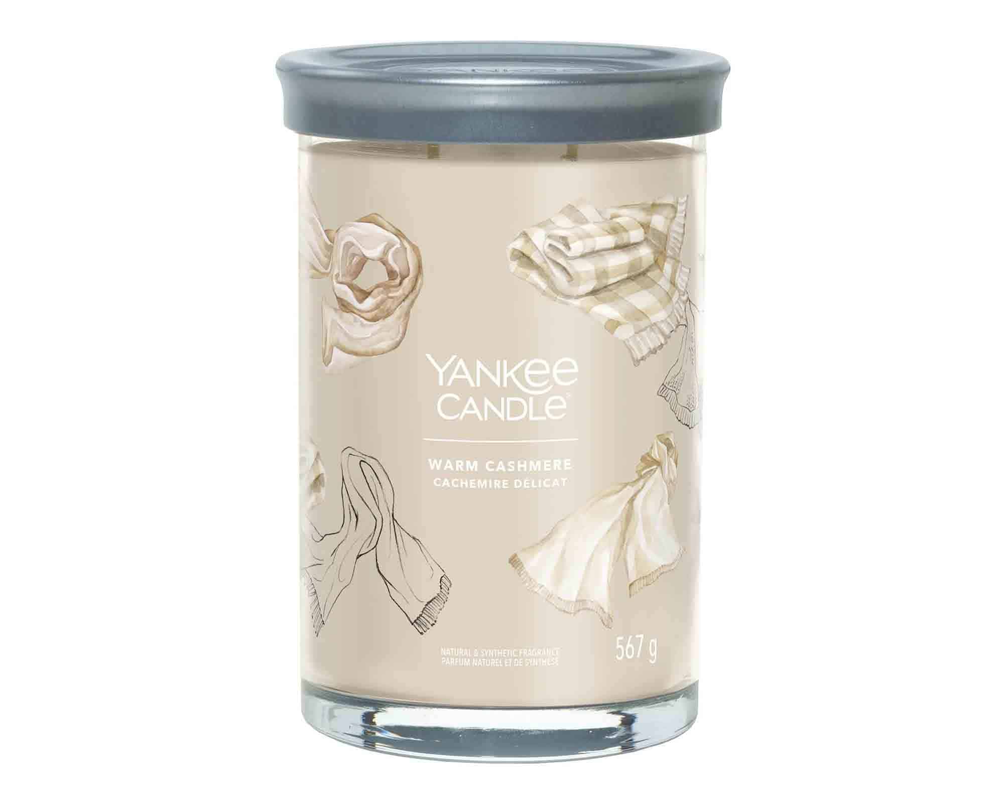 Candela Tumbler Grande Warm Cashmere - Yankee Candle