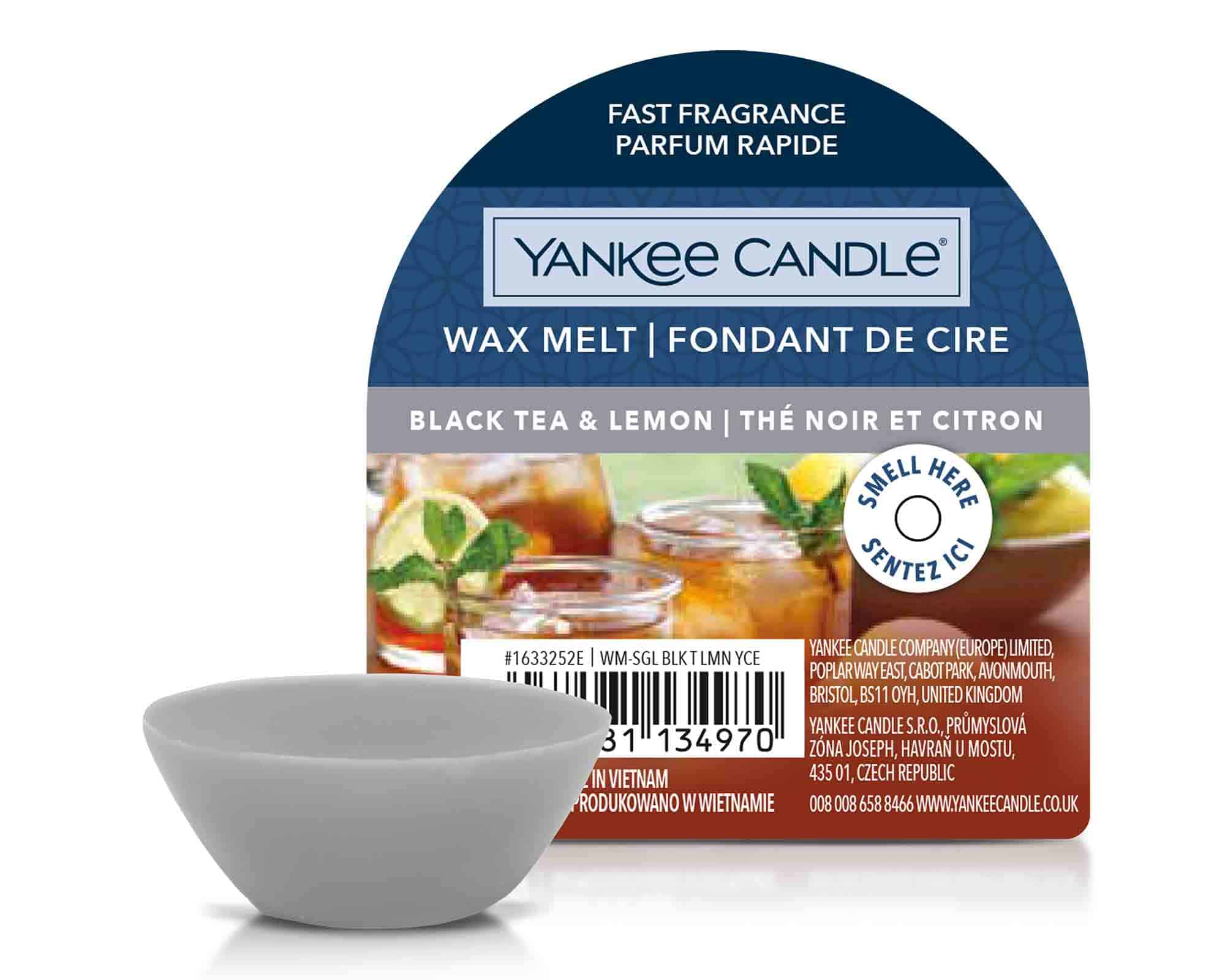 Cera da Fondo Black Tea & Lemon - Yankee Candle