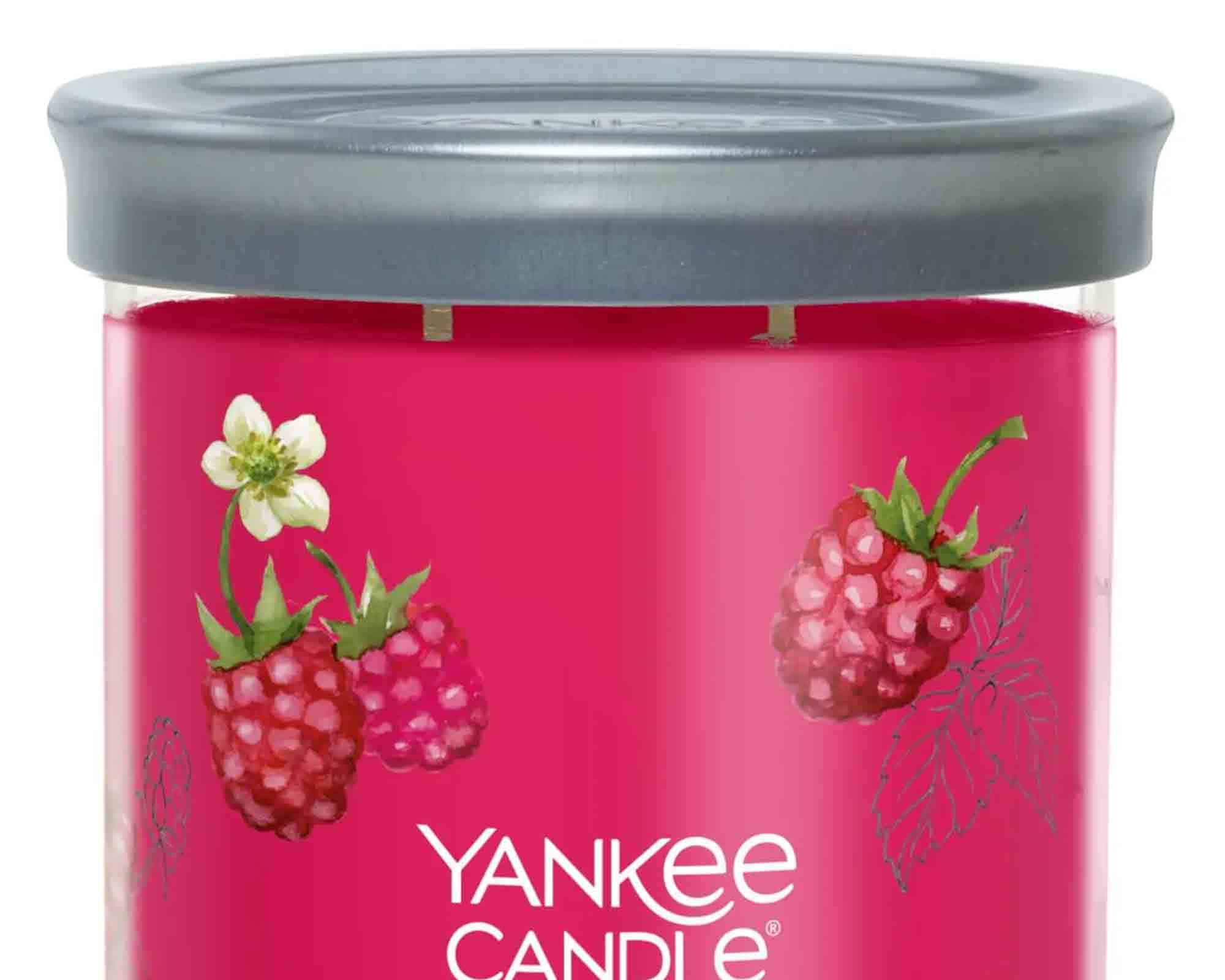 Candela Tumbler Grande Red Raspberry - Yankee Candle - immagine 2