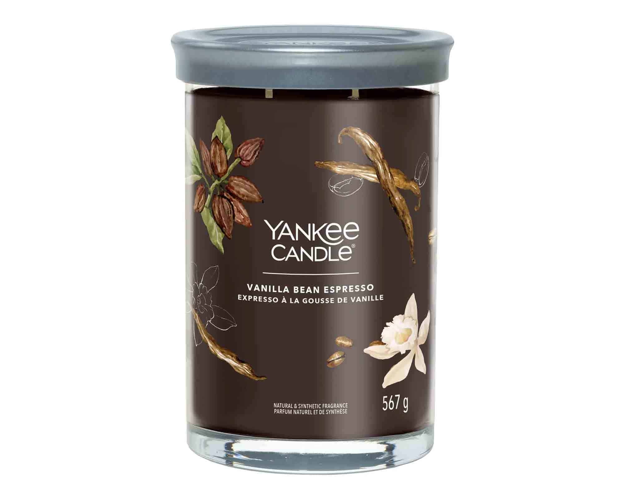 Candela Tumbler Grande Vanilla Bean Espresso - Yankee Candle