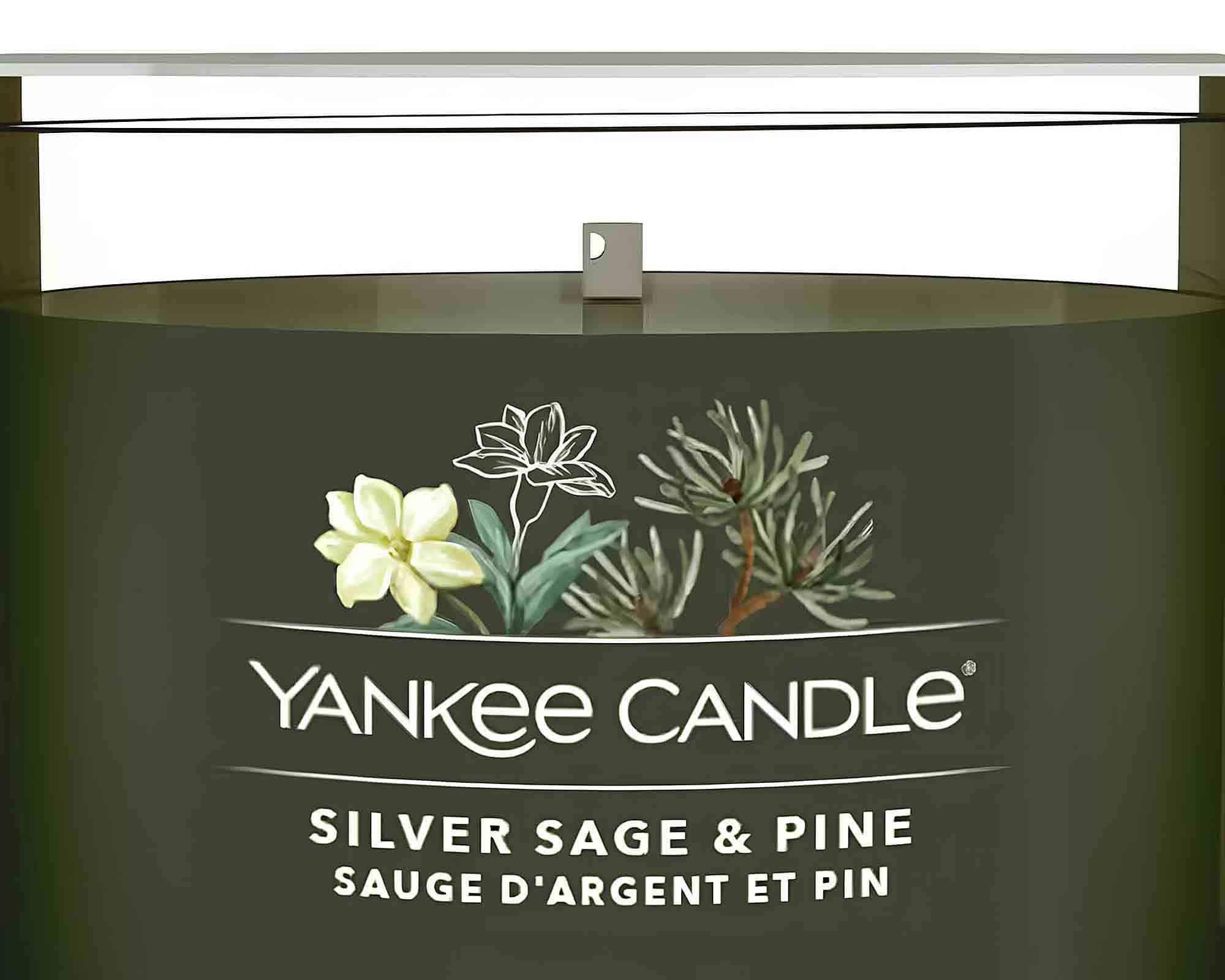 Candela Votiva Silver Sage & Pine - Yankee Candle - immagine 2