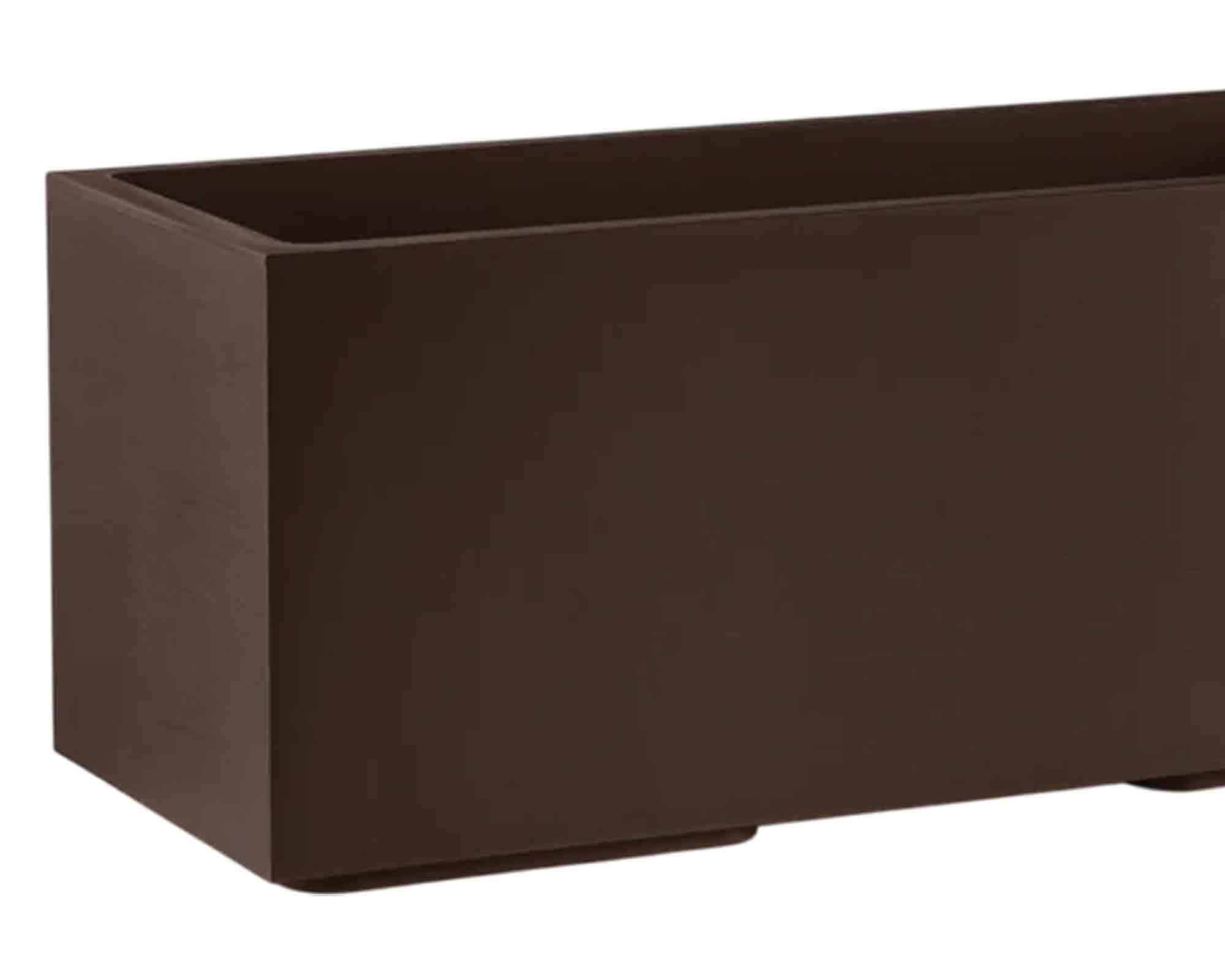 Fioriera Matheria Bronzo 100cm in Plastica - Veca - immagine 2