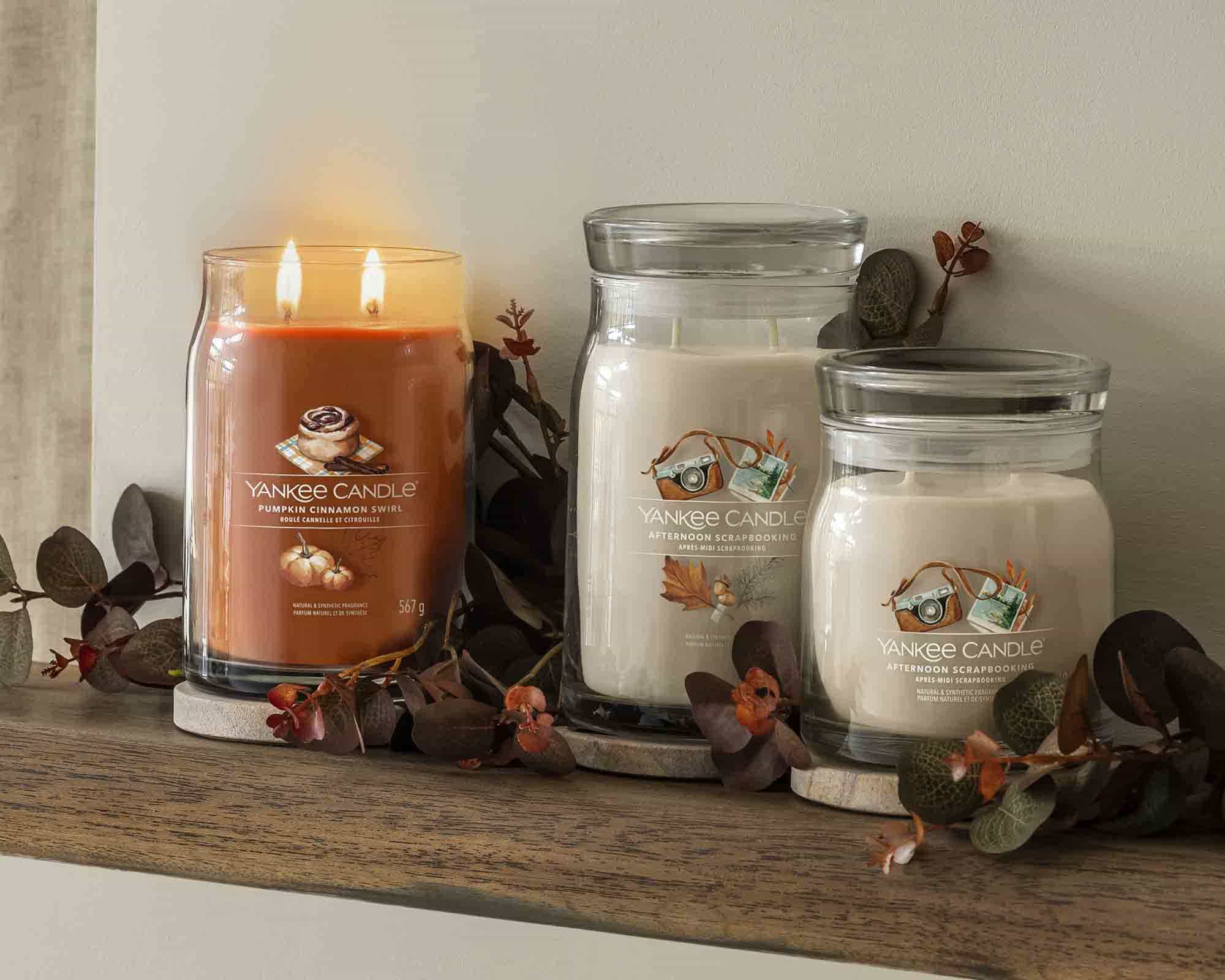 Candela Giara Media Afternoon Scrapbooking - Yankee Candle - immagine 3