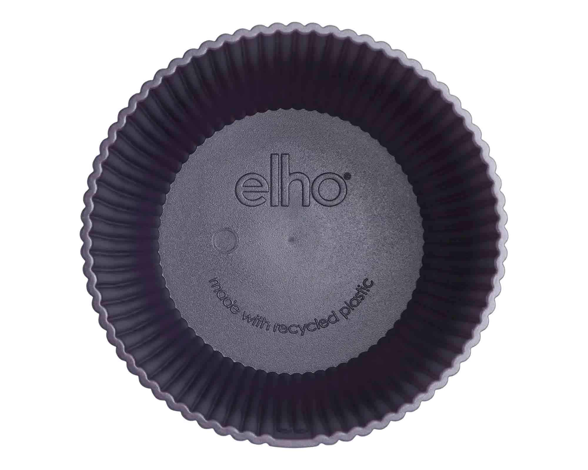 Cachepot Tondo Winery Porpora Scuro D16x15cm in Plastica Riciclato - Elho - immagine 4