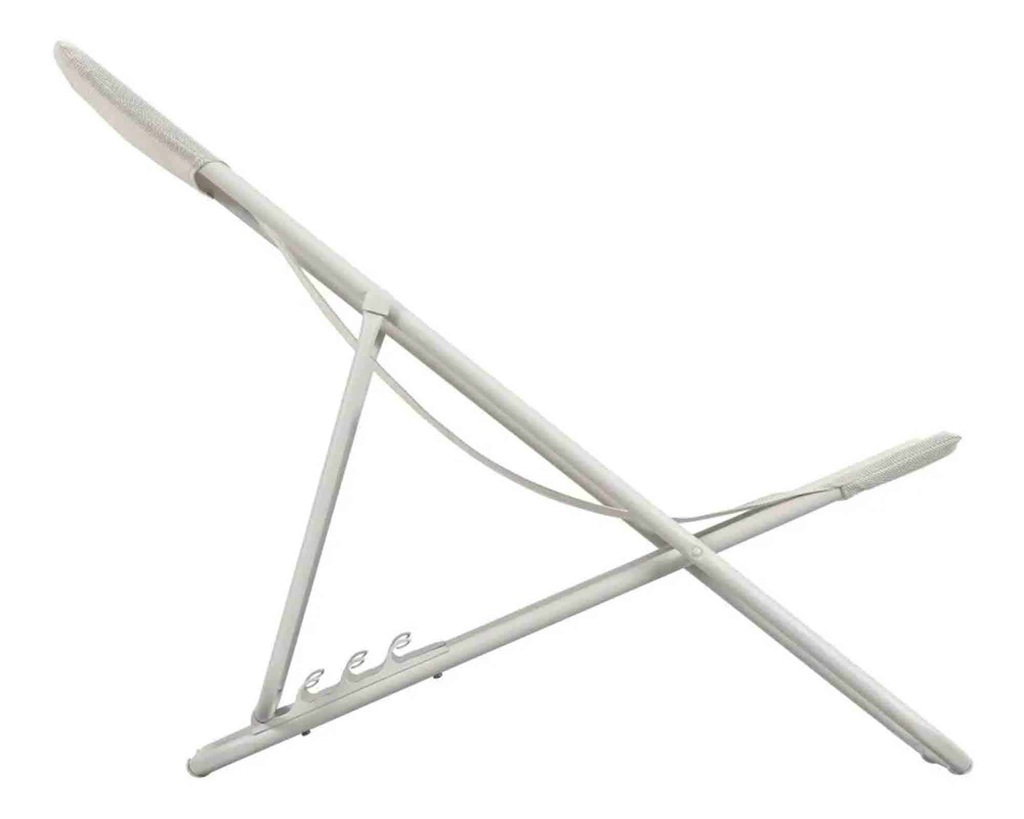 Sedia a Sdraio Pieghevole Multi-Posizione Maxi Transat Beige Seigle in Acciaio e Poliestere - laFuma - immagine 3