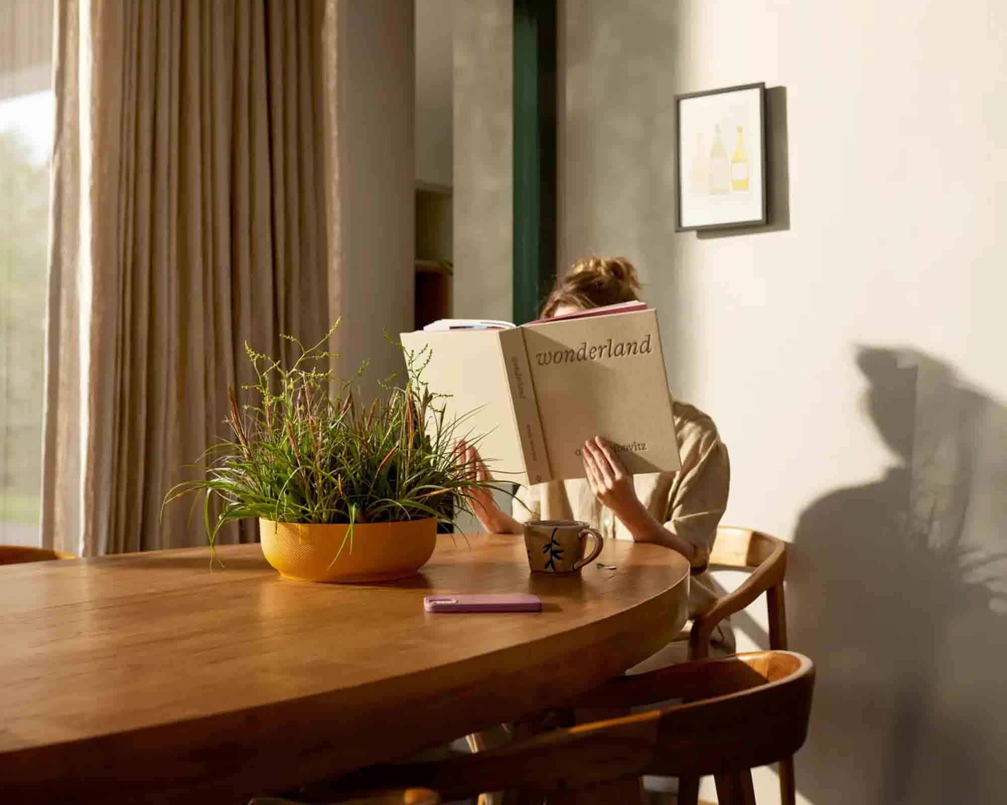 Cachepot Ciotola Jazz Mini Giallo Ambra D28x10cm in Plastica Riciclato - Elho - immagine 7