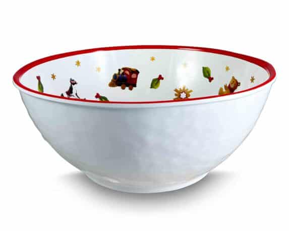 Ciotola con Decorazioni Natalizie D16cm in Melamina – Arca