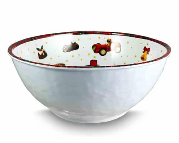 Ciotola con Decorazioni Natalizie D16cm in Melamina – Arca