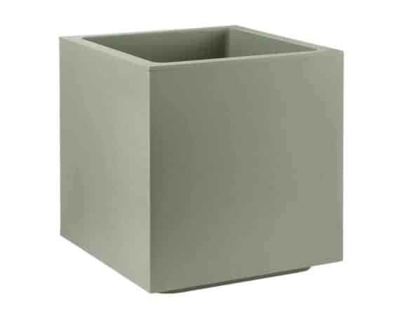 vaso Cubo Matheria Laguna 40cm in Plastica – Veca