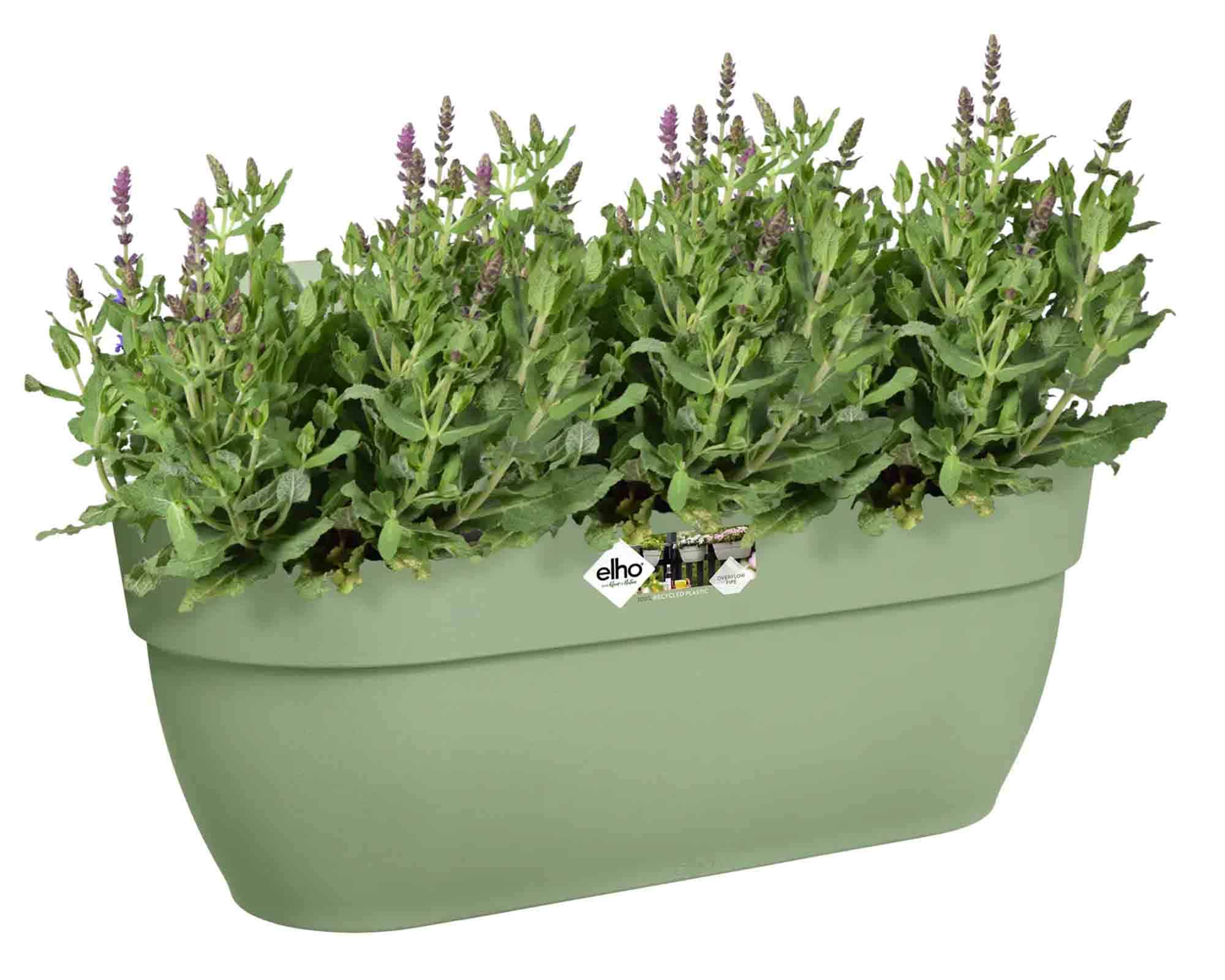 Balconetta Vibia Campana Easy Hanger Verde Pistacchio XL 58cm in Plastica Riciclato - Elho - immagine 5