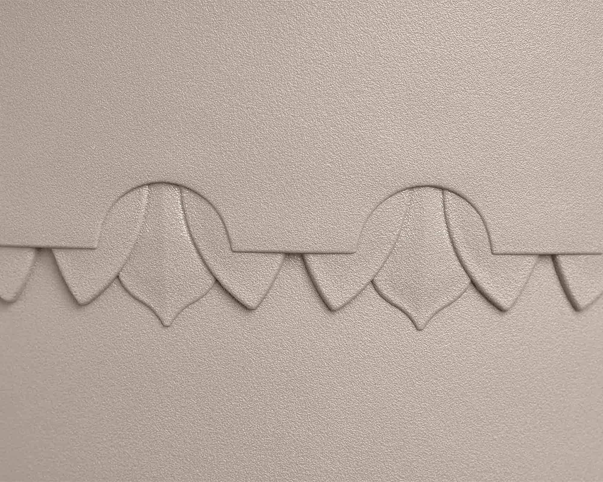 Vaso Cilindro Algarve Beige D58x48cm in Plastica Riciclata - Elho - immagine 6