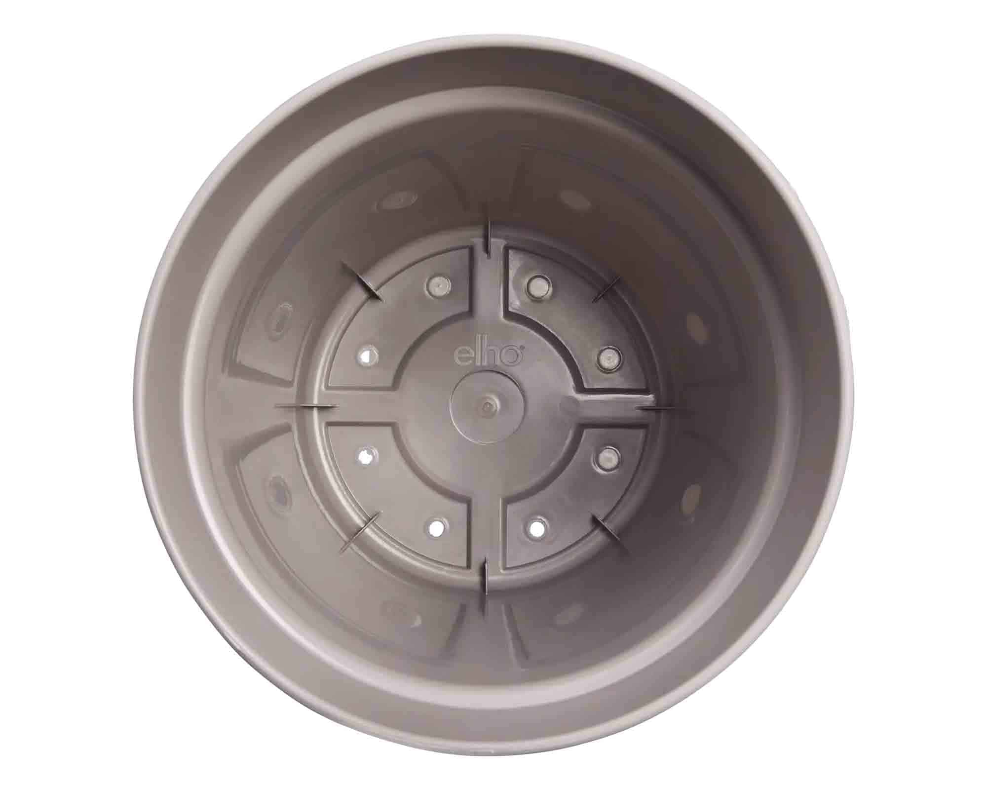 Vaso Green Basic Lilia D24cm in Plastica Riciclata - Elho - immagine 3