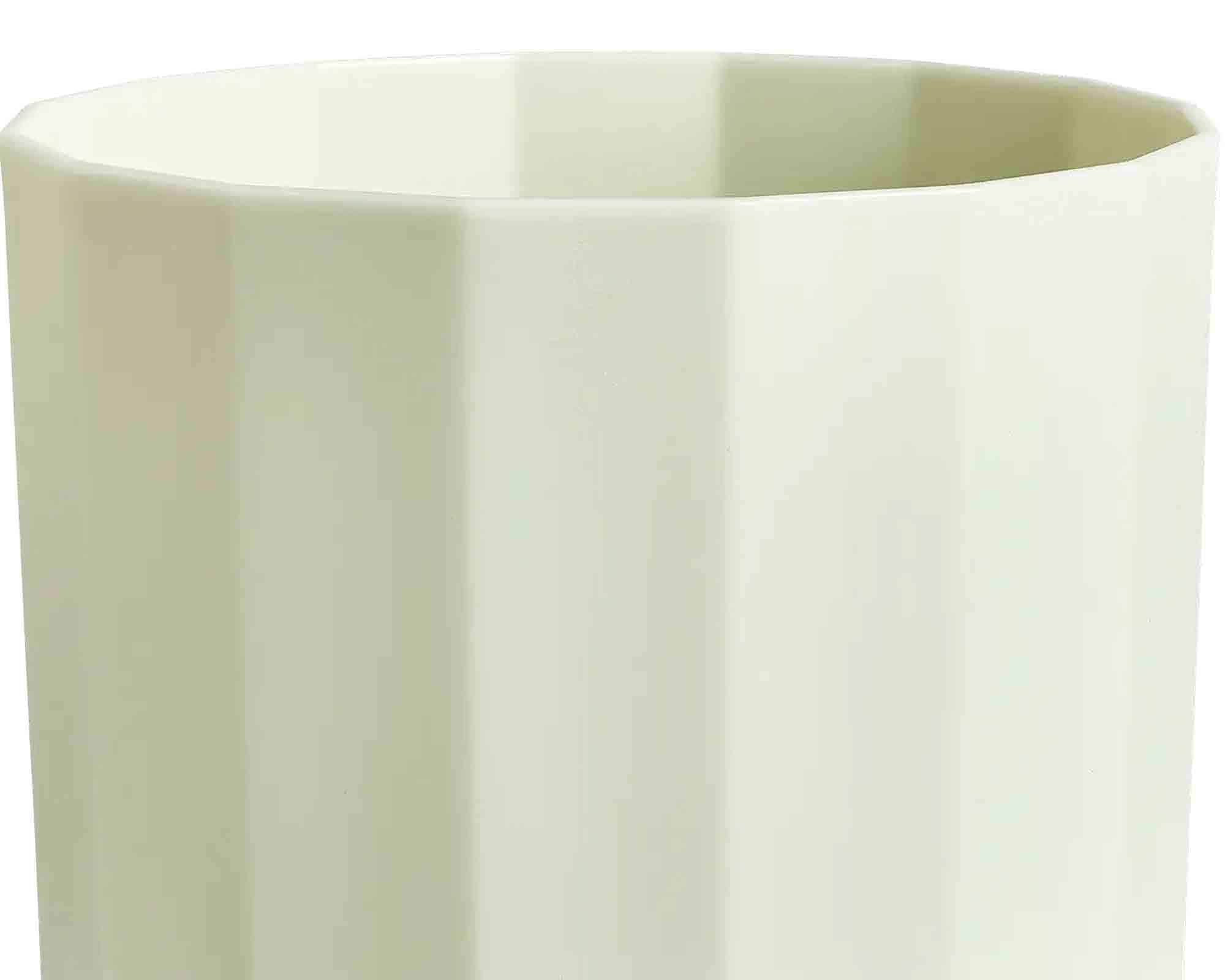 Cachepot Rotondo Facet Té Verde D19x17cm in Plastica Riciclato - Elho - immagine 6