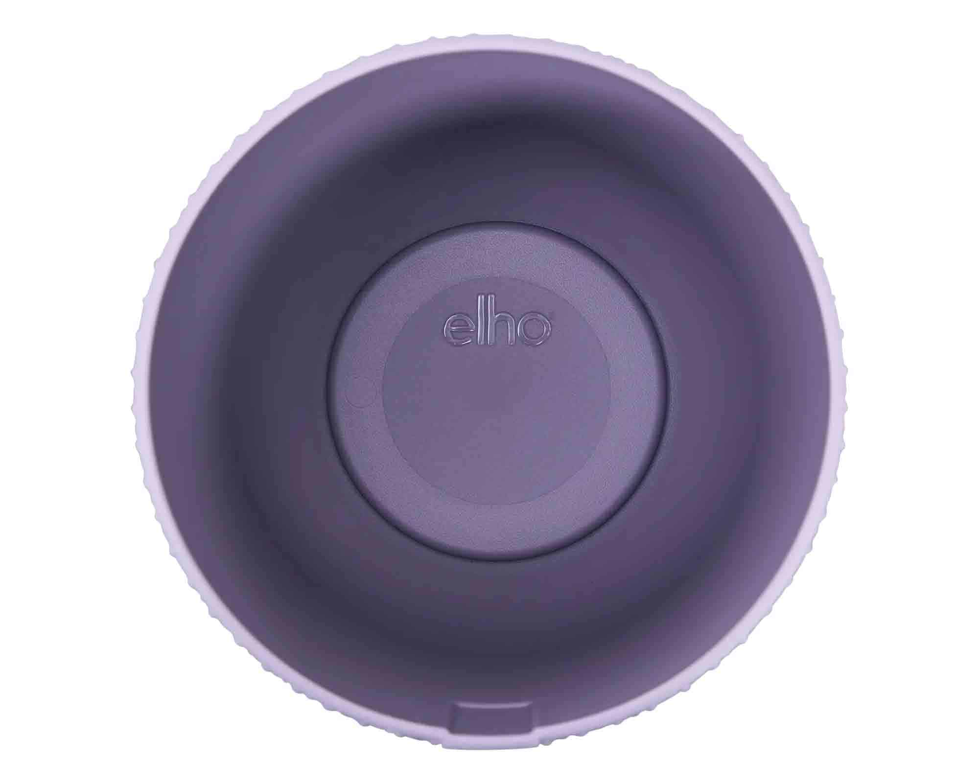 Cachepot Tondo Jazz Mini Lavanda D11x10cm in Plastica Riciclato - Elho - immagine 2