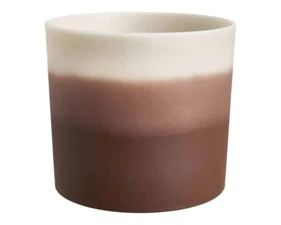 Cachepot Colour Gradient Brown D16x15cm in Plastica Riciclato – Elho