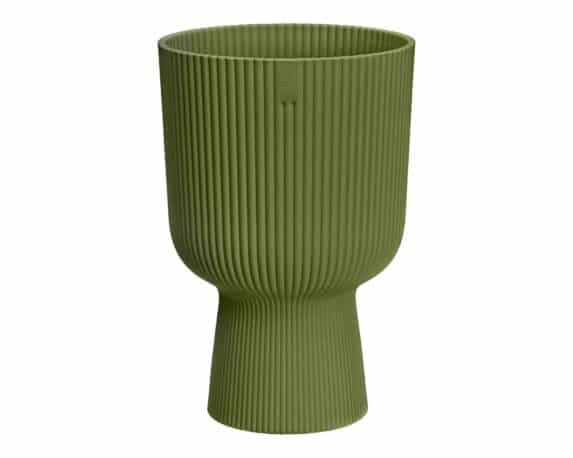 Cachepot Coppa Vibes Verde Felce D30x45cm in Plastica Riciclato – Elho