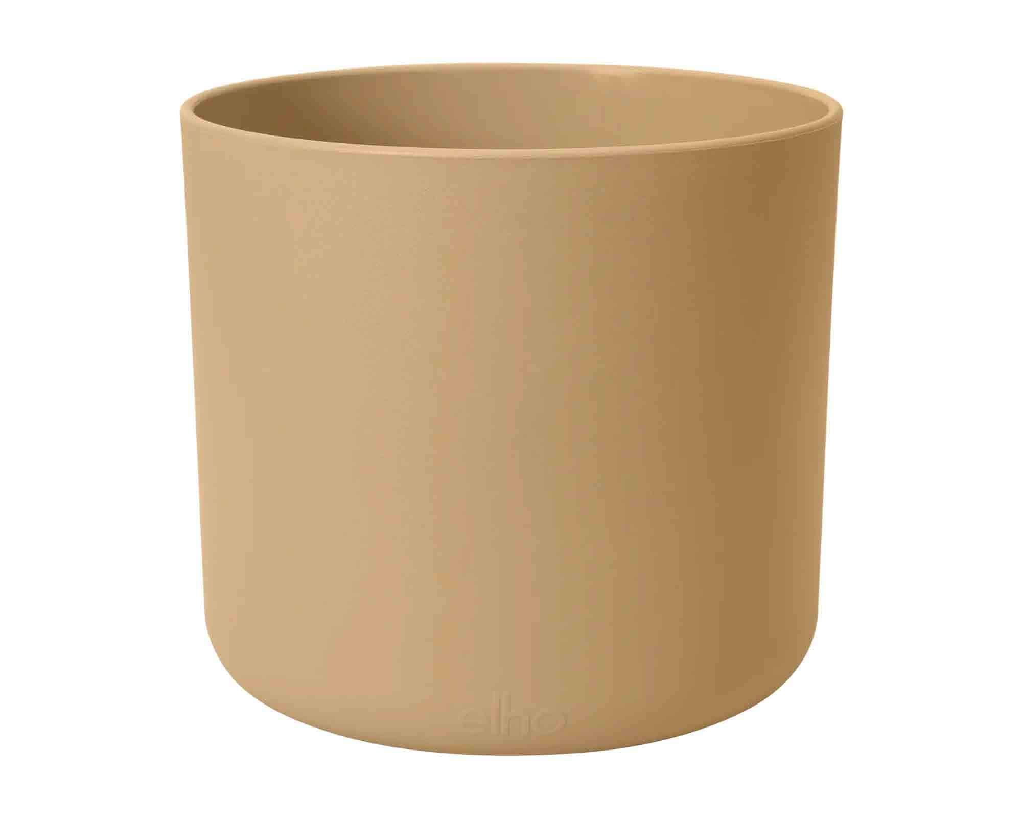 Cachepot B For Soft Sabbia Dorata D14x13cm in Plastica Riciclato - Elho