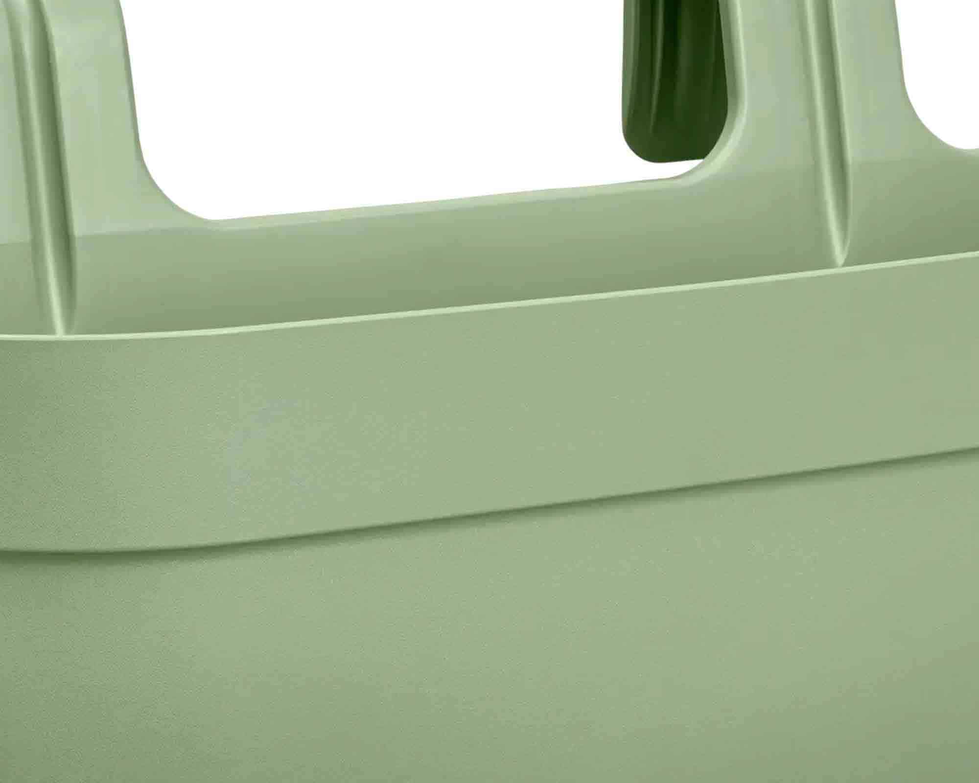 Balconetta Vibia Campana Easy Hanger Verde Pistacchio 36x24x27cm in Plastica Riciclato - Elho - immagine 11