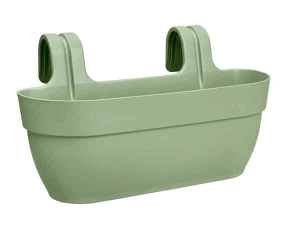 Balconetta Vibia Campana Easy Hanger Verde Pistacchio 36x24x27cm in Plastica Riciclato – Elho