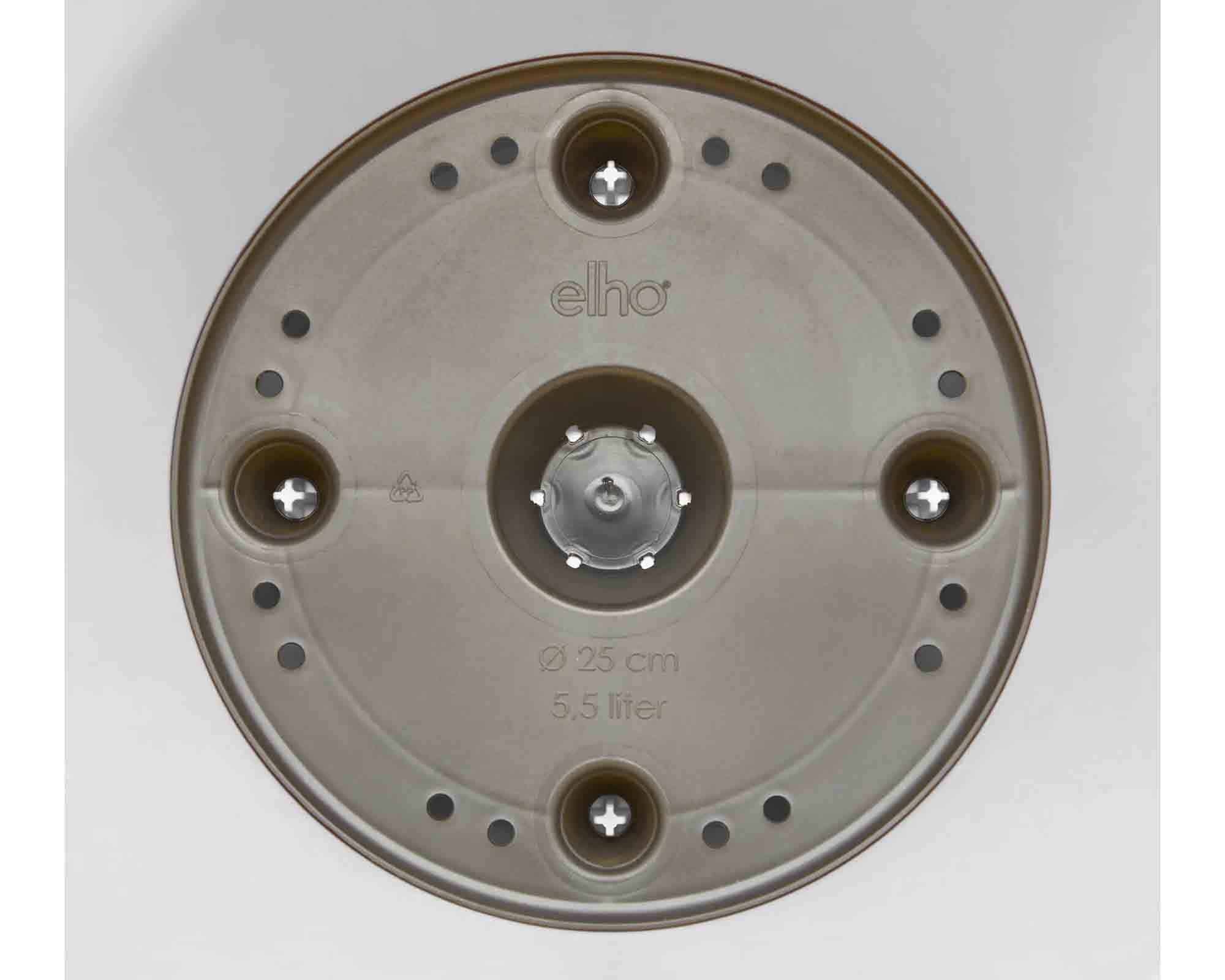 Vaso Loft Urban High Bianco D42x56cm in Plastica Riciclata - Elho - immagine 5