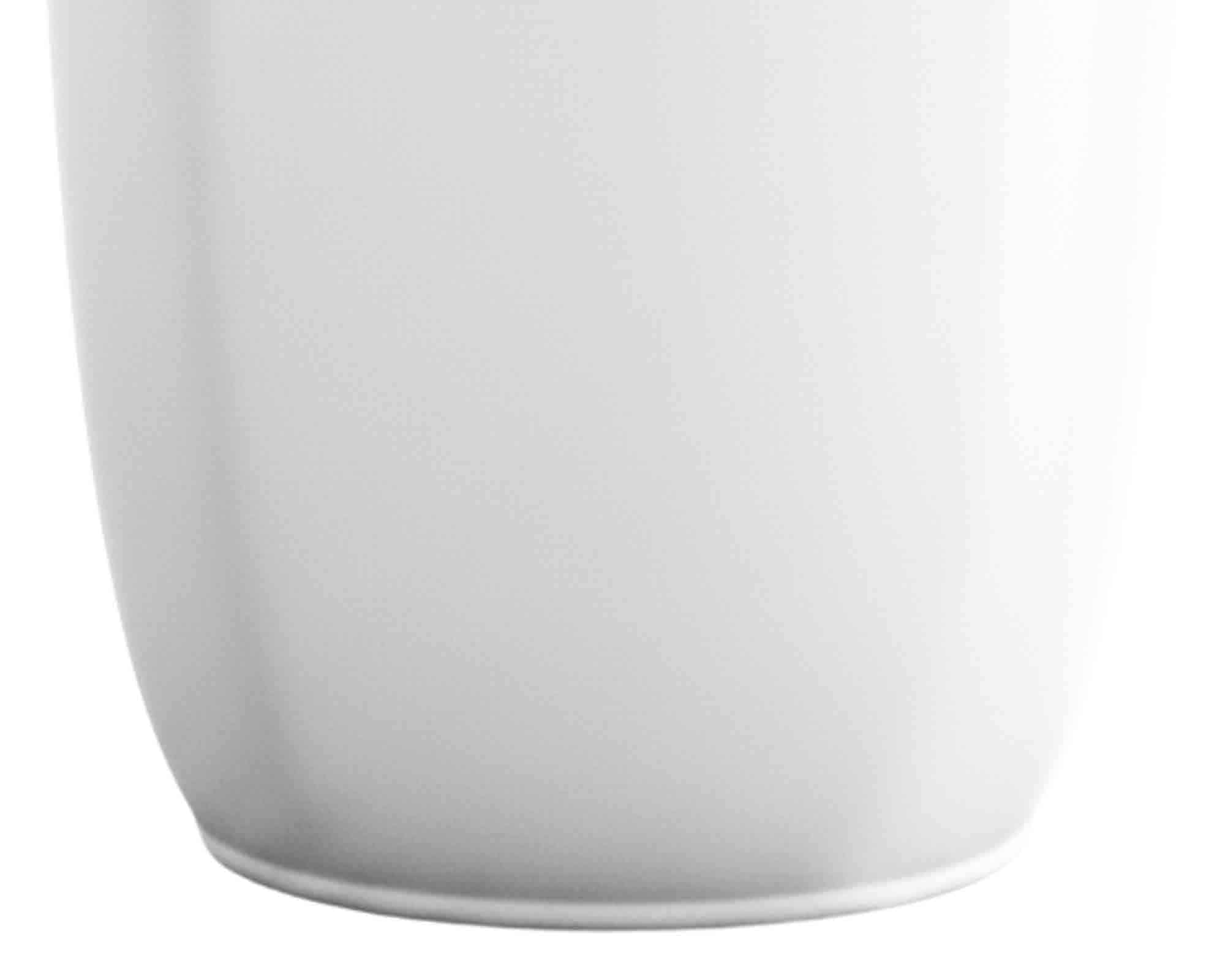 Cachepot Flow Orchid Bianco D13cm in Plastica Riciclato - Elho - immagine 2