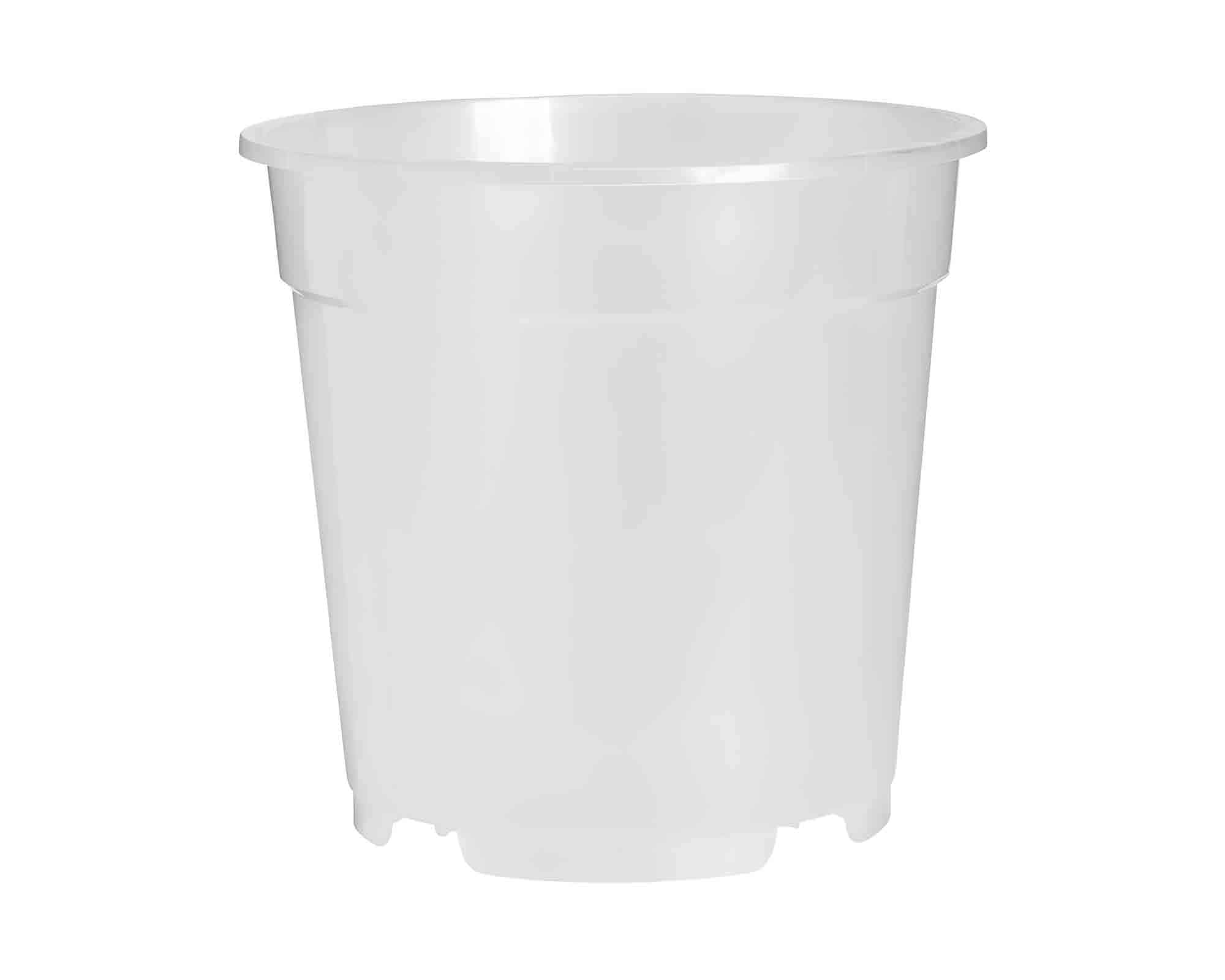 Cachepot Tondo per Orchidea Trasparente D12cm in Plastica - Elho