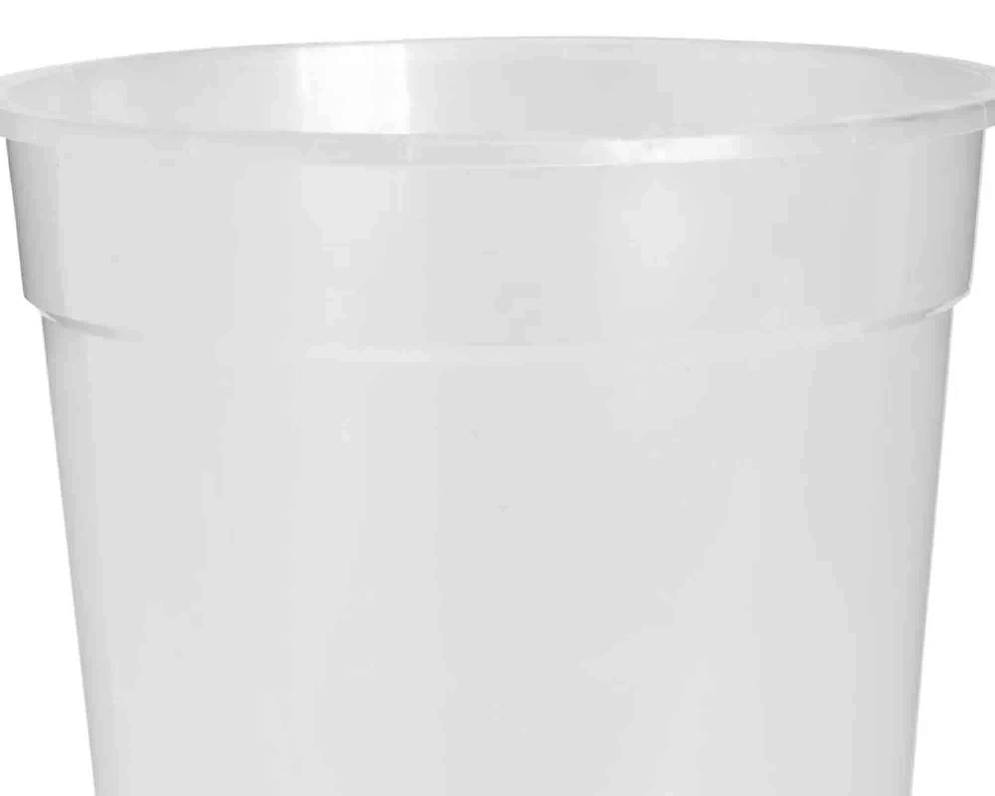 Cachepot Tondo per Orchidea Trasparente D19cm in Plastica - Elho - immagine 2