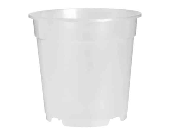 Cachepot Tondo per Orchidea Trasparente D19cm in Plastica – Elho