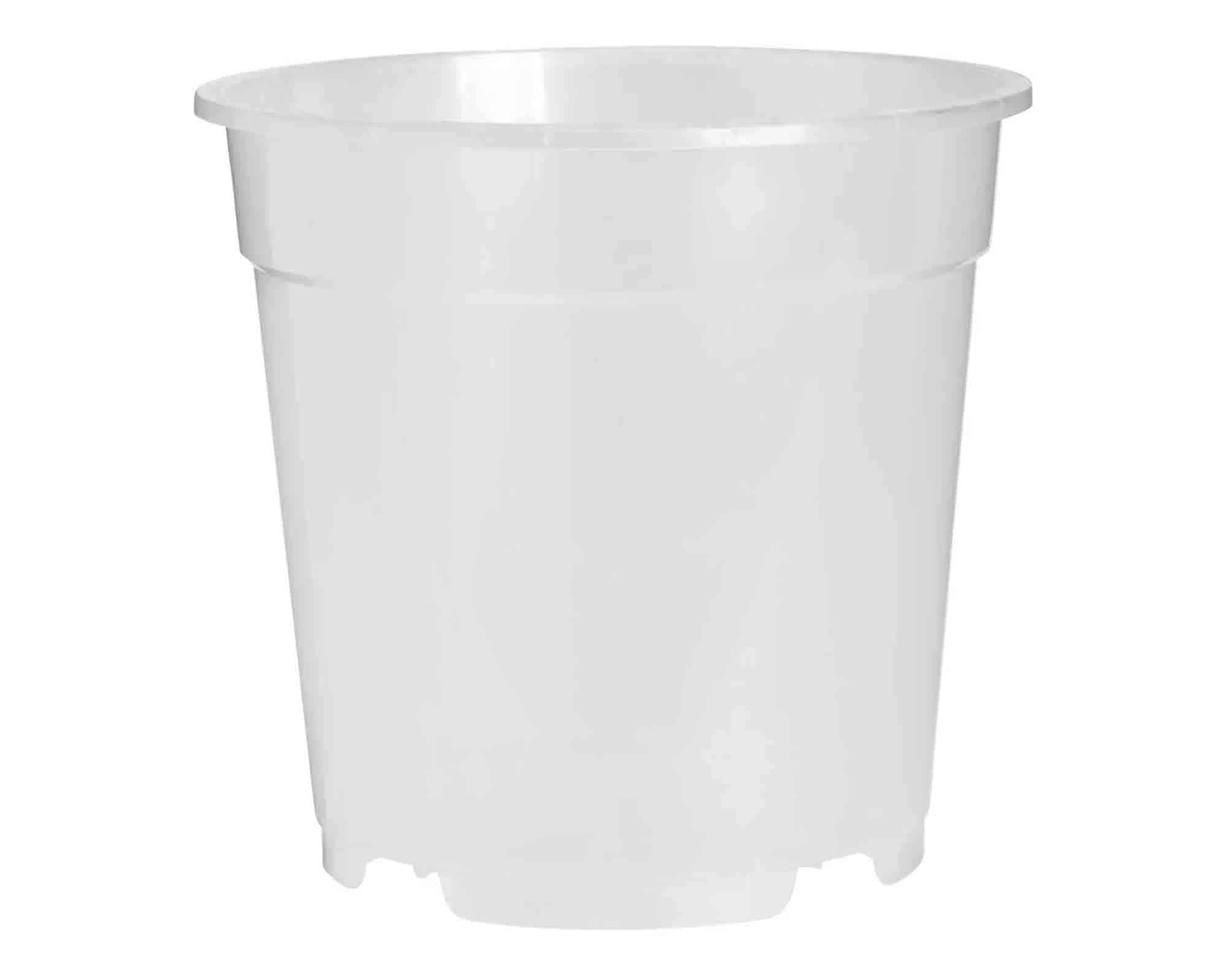 Cachepot Tondo per Orchidea Trasparente D21cm in Plastica - Elho
