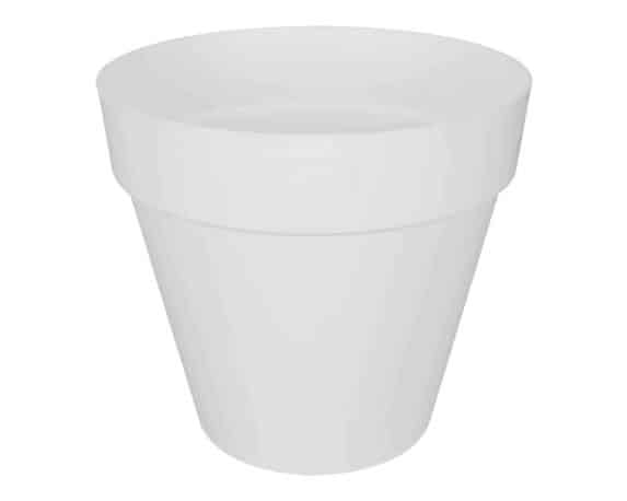 Vaso Campana Loft Urban High Bianco D50x45cm in Plastica Riciclata – Elho