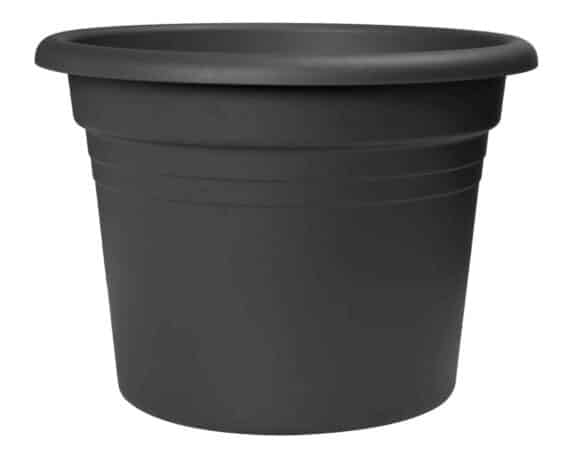 Vaso Cilindro Mediaterran Antracite D57cm in Plastica – Elho
