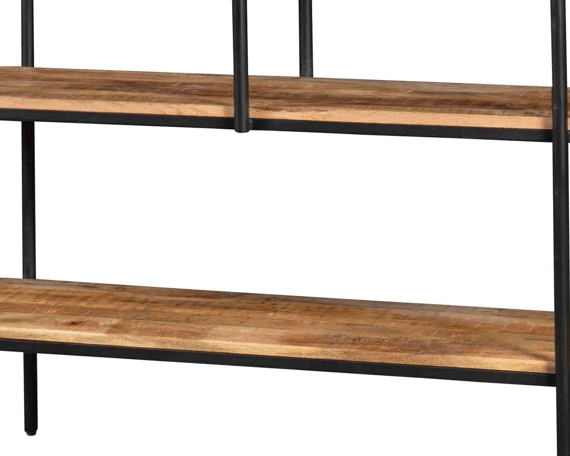 Libreria Eclipse 140x44x181cm in Legno e Ferro - Agora - immagine 2