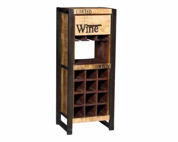 Mobile Bar Limited Edition 51x40x126cm in Legno – Agora