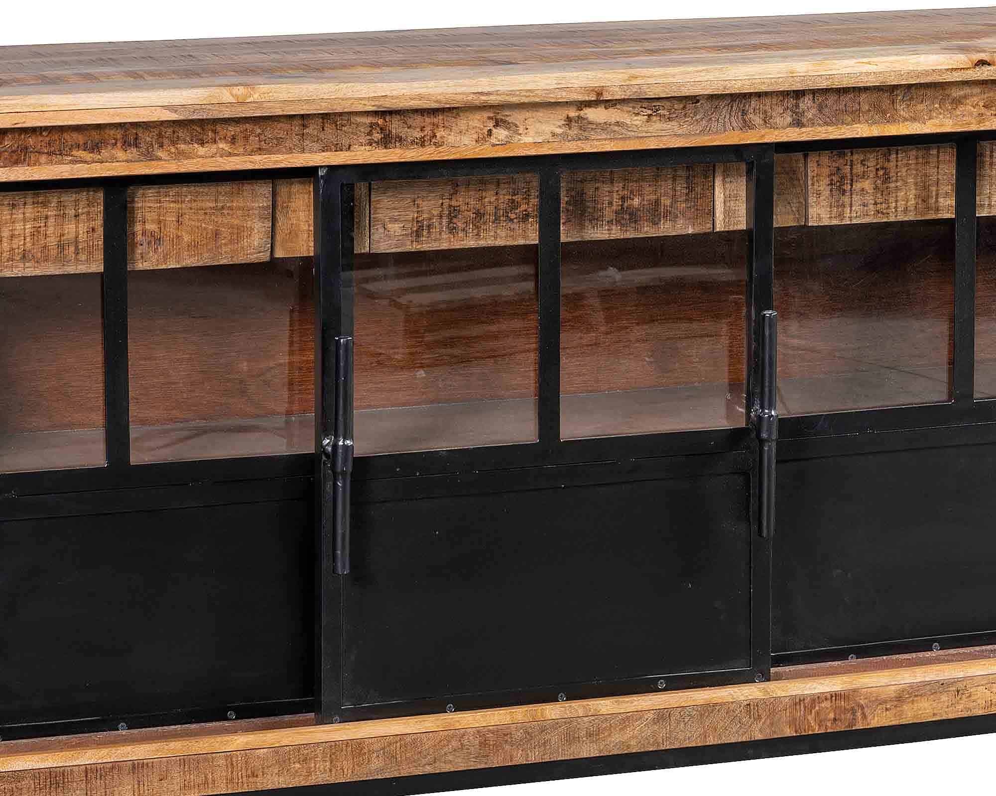 Credenza Playmouth 3 Cassetti + 3 Ante 110x45x91cm in Legno - Agora - immagine 2