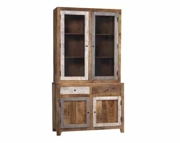 Credenza Doppio Corpo Brest 115x45x211cm in Legno – Agora