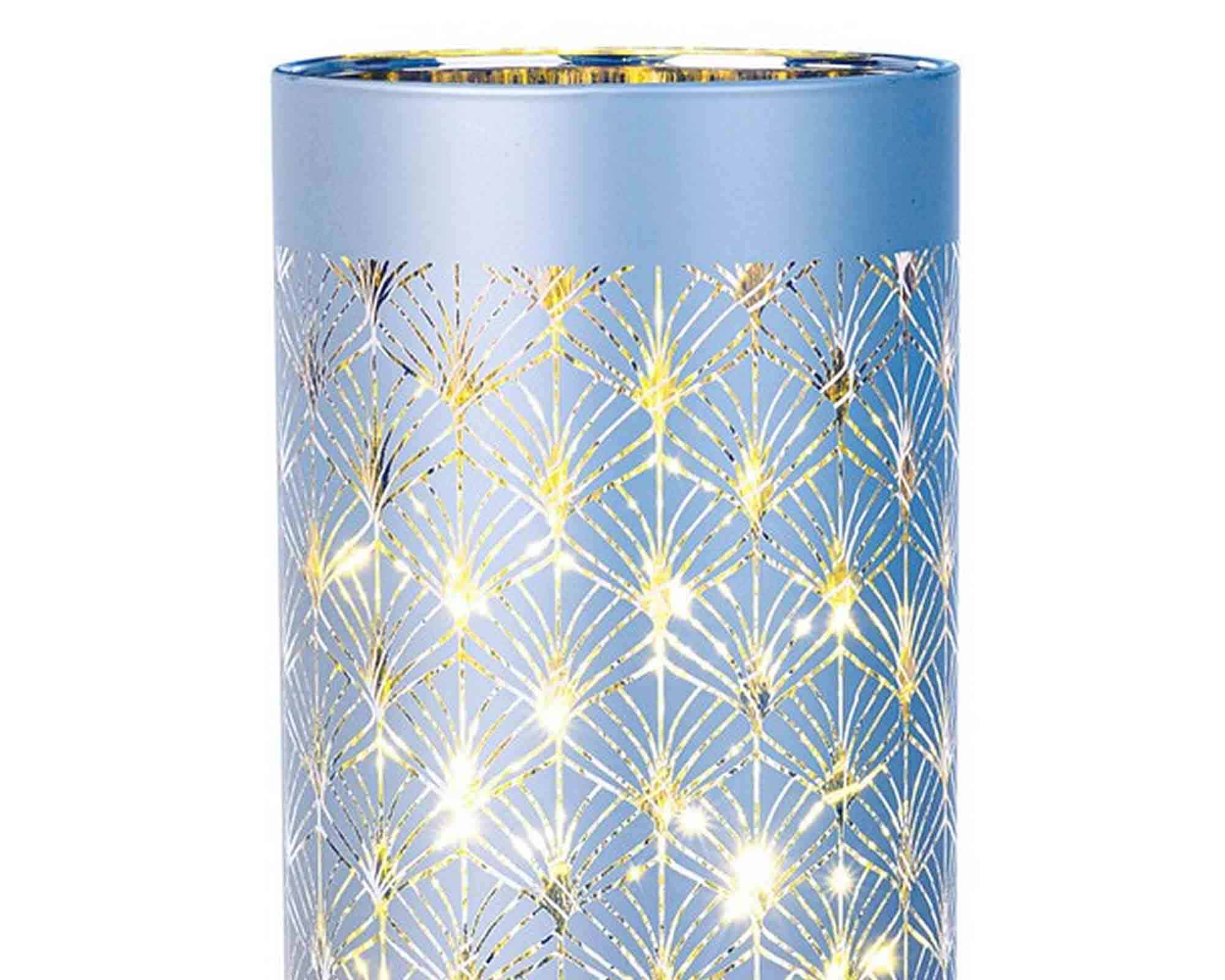 Decorazione Shining con LED D9x25cm in Vetro - Bizzotto - immagine 2