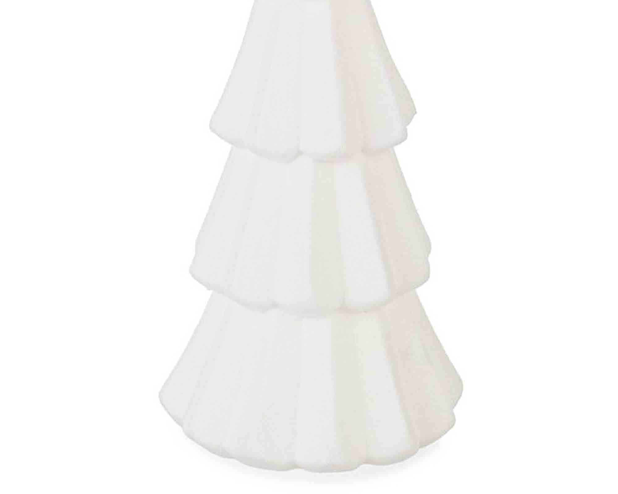 Pino da Poggio Decorativo Serendipity Bianco D16x40cm in Plastica - Bizzotto - immagine 2