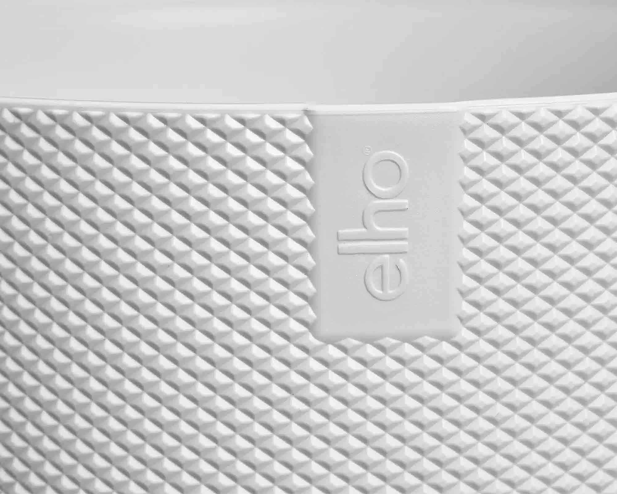 Cachepot Ciotola Jazz Silky Bianco D28x9cm in Plastica Riciclato - Elho - immagine 6