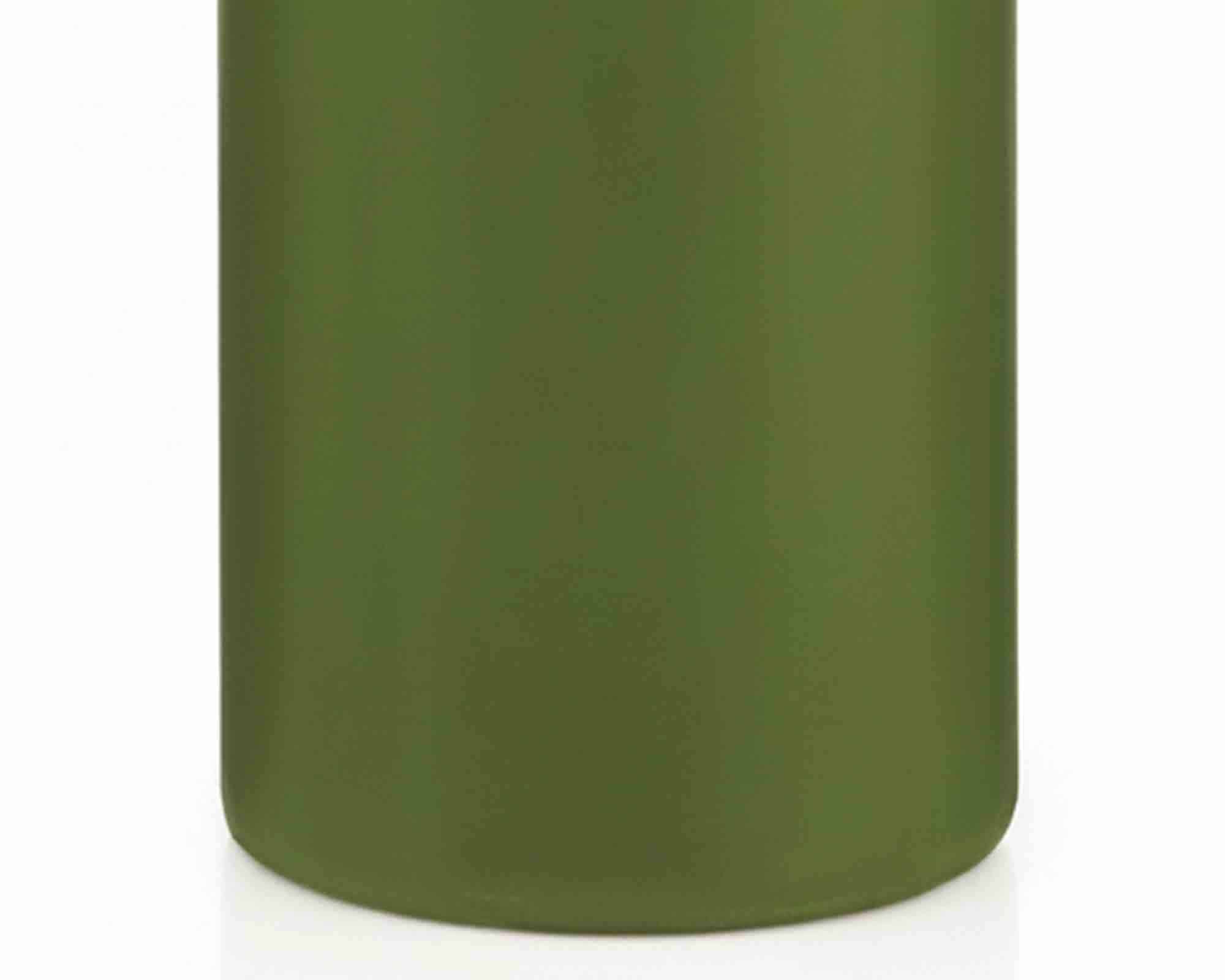 Candela a Testa Piatta a Immersione Senza Cellofan Oliva D6x15cm in Cera - Wiedemann - immagine 2