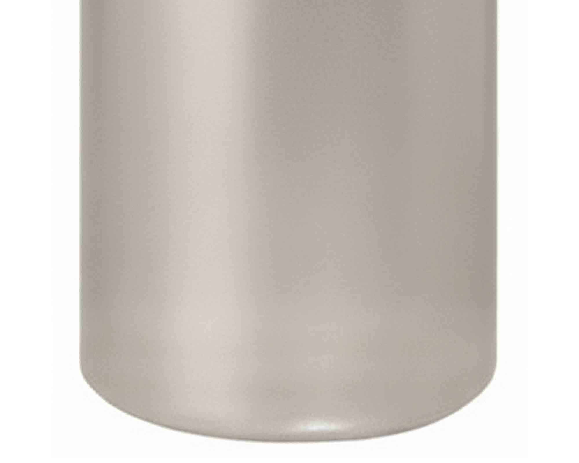 Candela a Testa Piatta Laccata con Cellofan Argento D6x15cm in Cera - Wiedemann - immagine 2