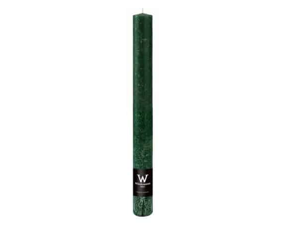 Candela a Bastoncino Verde Lago D3,5x25cm in Cera – Wiedemann