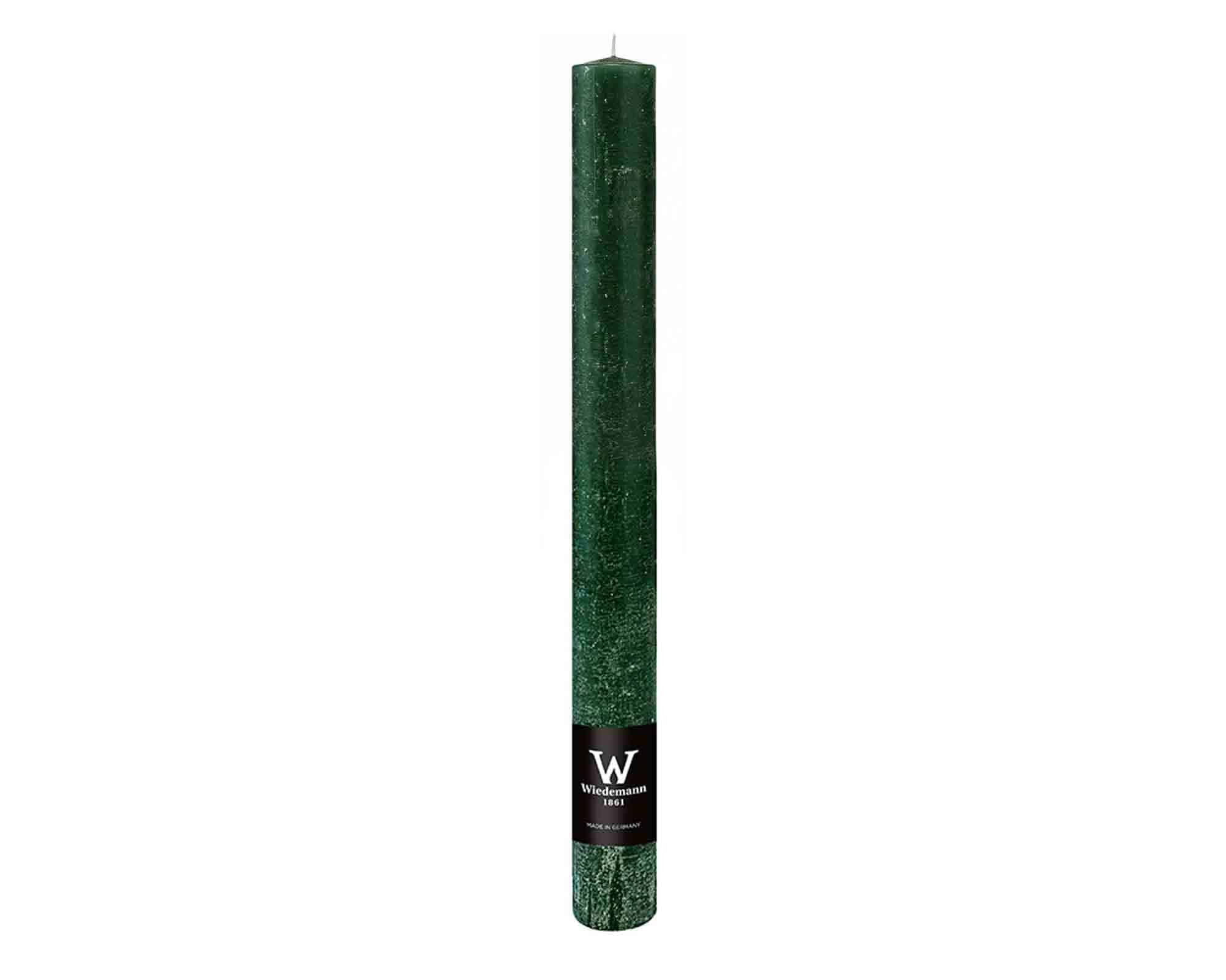 Candela a Bastoncino Verde Lago D3,5x25cm in Cera - Wiedemann