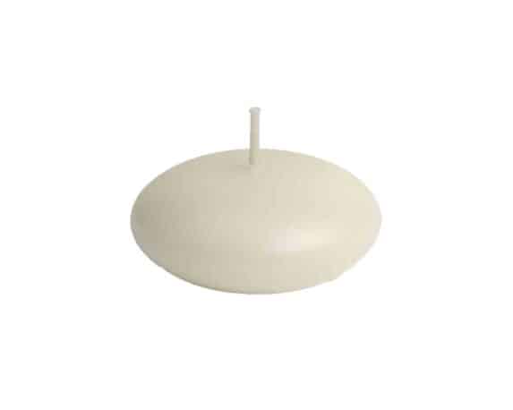Candela Galleggiante a Immersione Avorio D4,5×4,5cm in Cera – Wiedemann