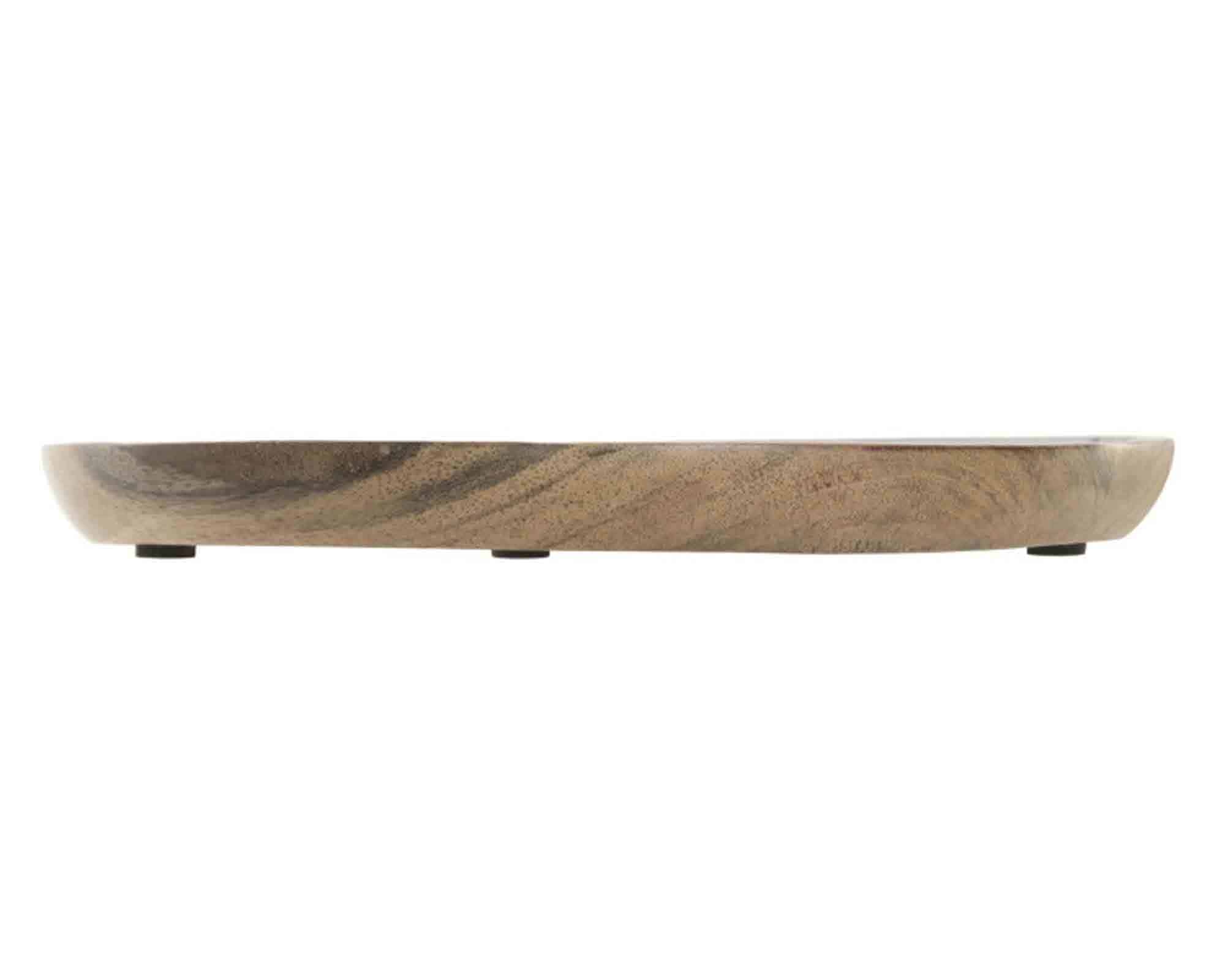 Centrotavola con Pesci Tondo 25x25x2,5cm in Legno - Item - immagine 3