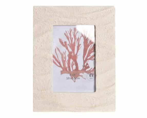Portafoto con Cornice Marina 17x3x21cm in Cemento – Item