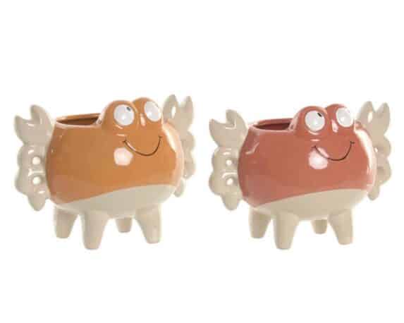 Vaso a Forma di Granchio Assotito 18x13x13cm in Porcellana – Item