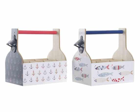 Portabicchieri Marino Assortito 27×16,5×25,5cm in MDF – Item