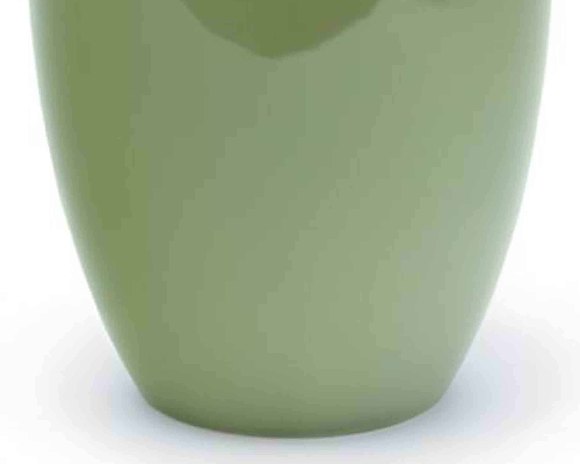 Vaso Caspo Semplice e Pratico Verde D13x14cm in Ceramica - immagine 2