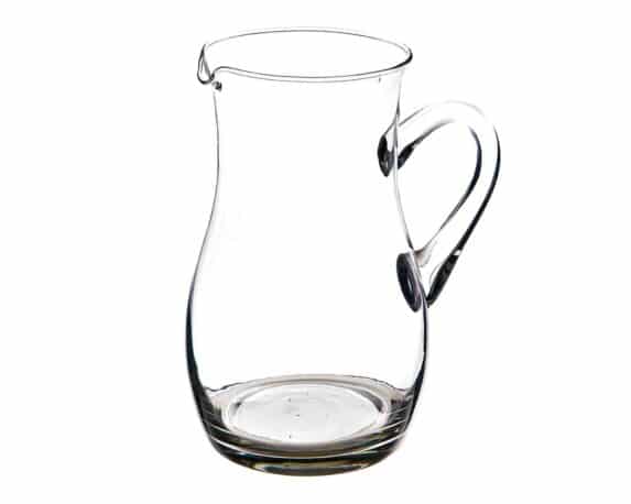 Brocca Semplice e Resistente D13x20cm in Vetro