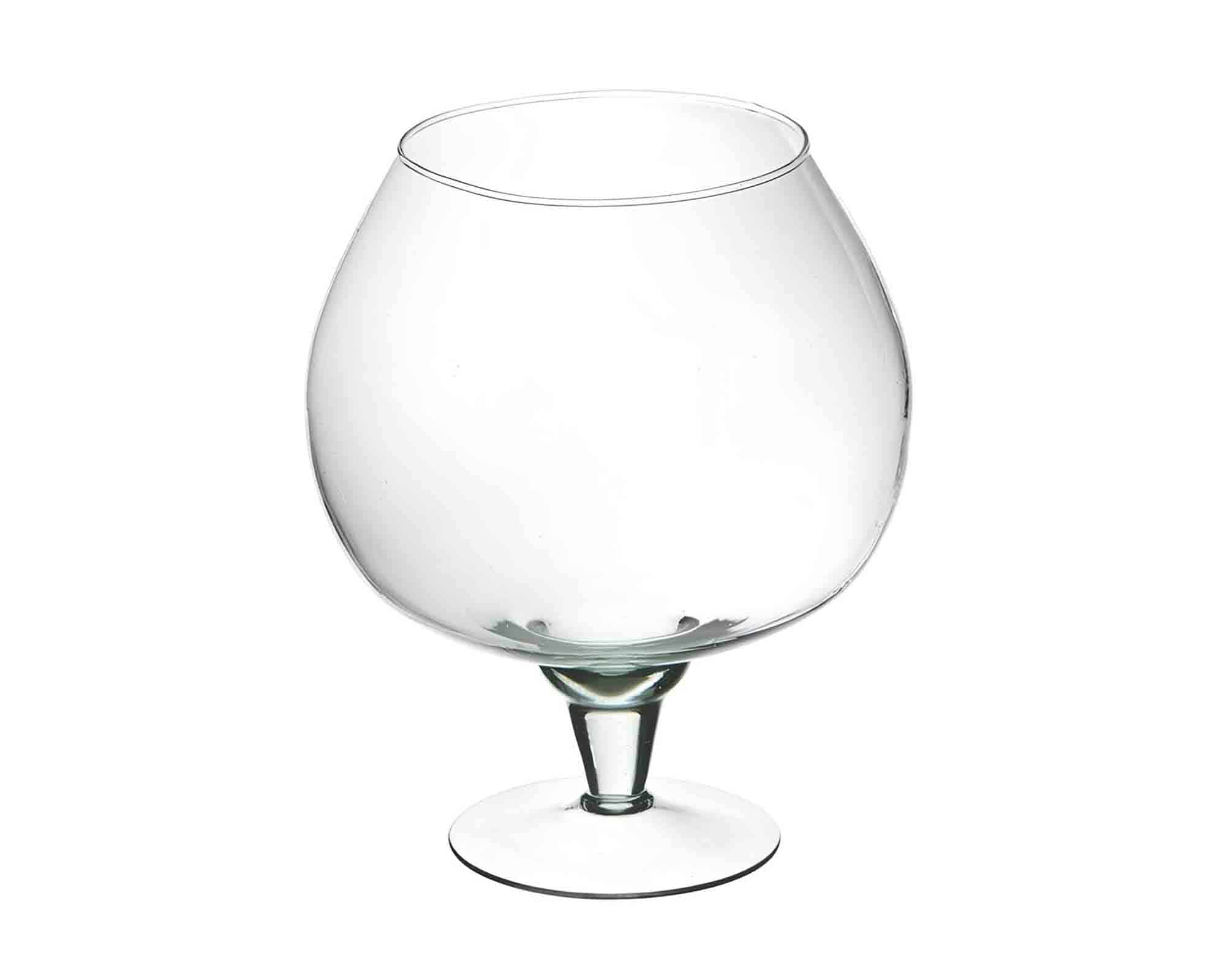 Coppa Elegante e Resistente D22x26cm in Vetro